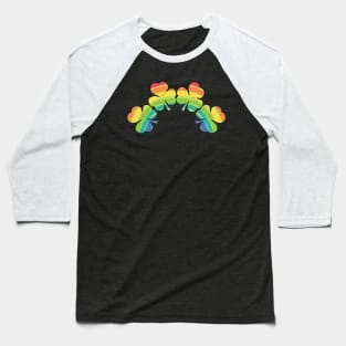 Lucky Shamrock Rainbow for St Patricks Day Baseball T-Shirt